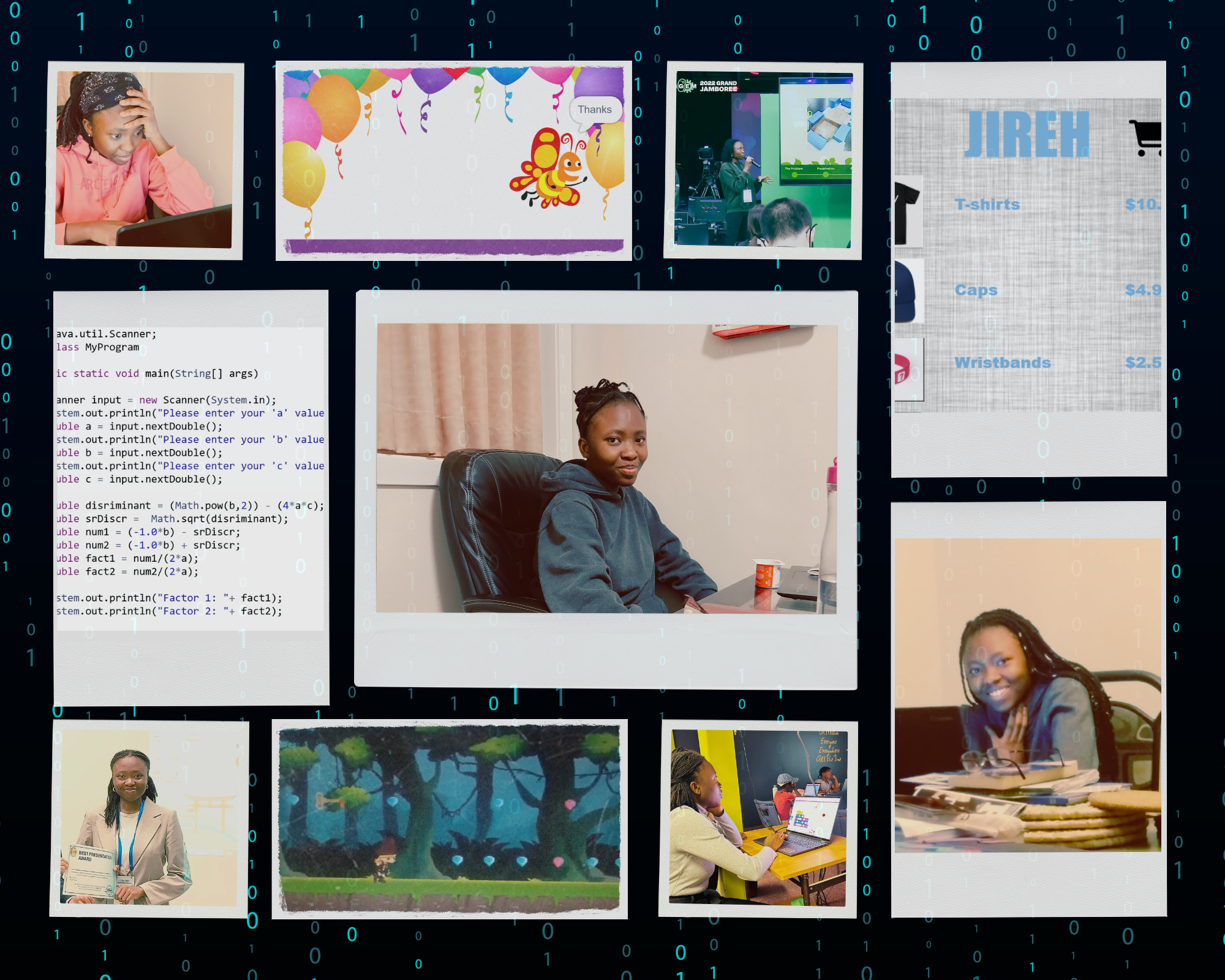 Ebun Makinde at WST Hackathon 2025